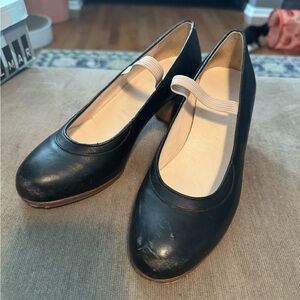 Ball Pilmar Leather Flamenco Shoes Size 5